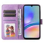 Stand Wallet Telefoncover til Samsung Galaxy A05s 4G Ridsefast PU Læder Mobilcover