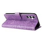 Stand Wallet Telefoncover til Samsung Galaxy A05s 4G Ridsefast PU Læder Mobilcover