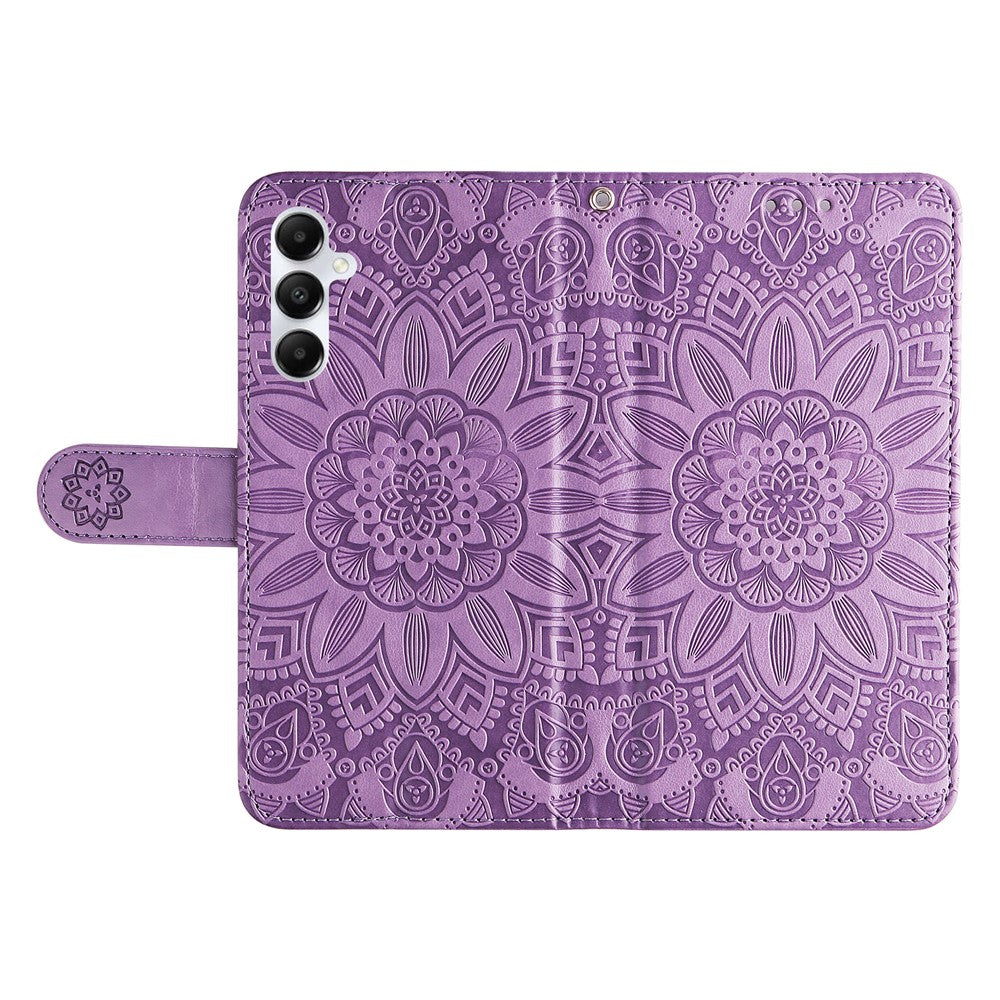 Stand Wallet Telefoncover til Samsung Galaxy A05s 4G Ridsefast PU Læder Mobilcover