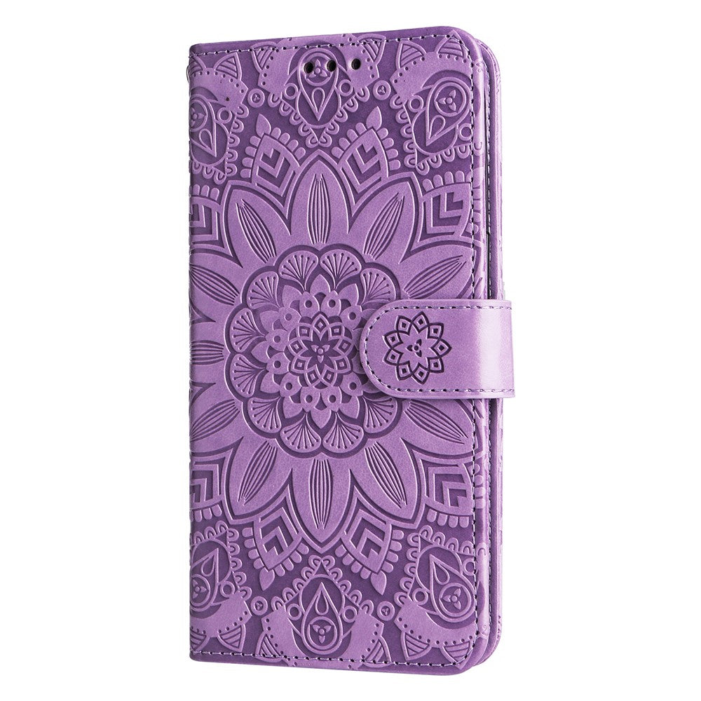 Stand Wallet Telefoncover til Samsung Galaxy A05s 4G Ridsefast PU Læder Mobilcover