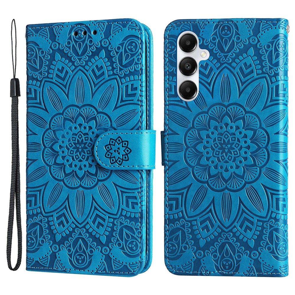 Stand Wallet Telefoncover til Samsung Galaxy A05s 4G Ridsefast PU Læder Mobilcover