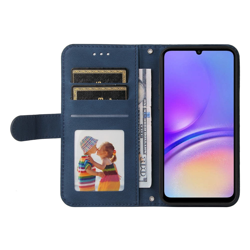 For Samsung Galaxy A05 4G Leather Wallet Cases Skin Touch Phone Cover Stand with Strap