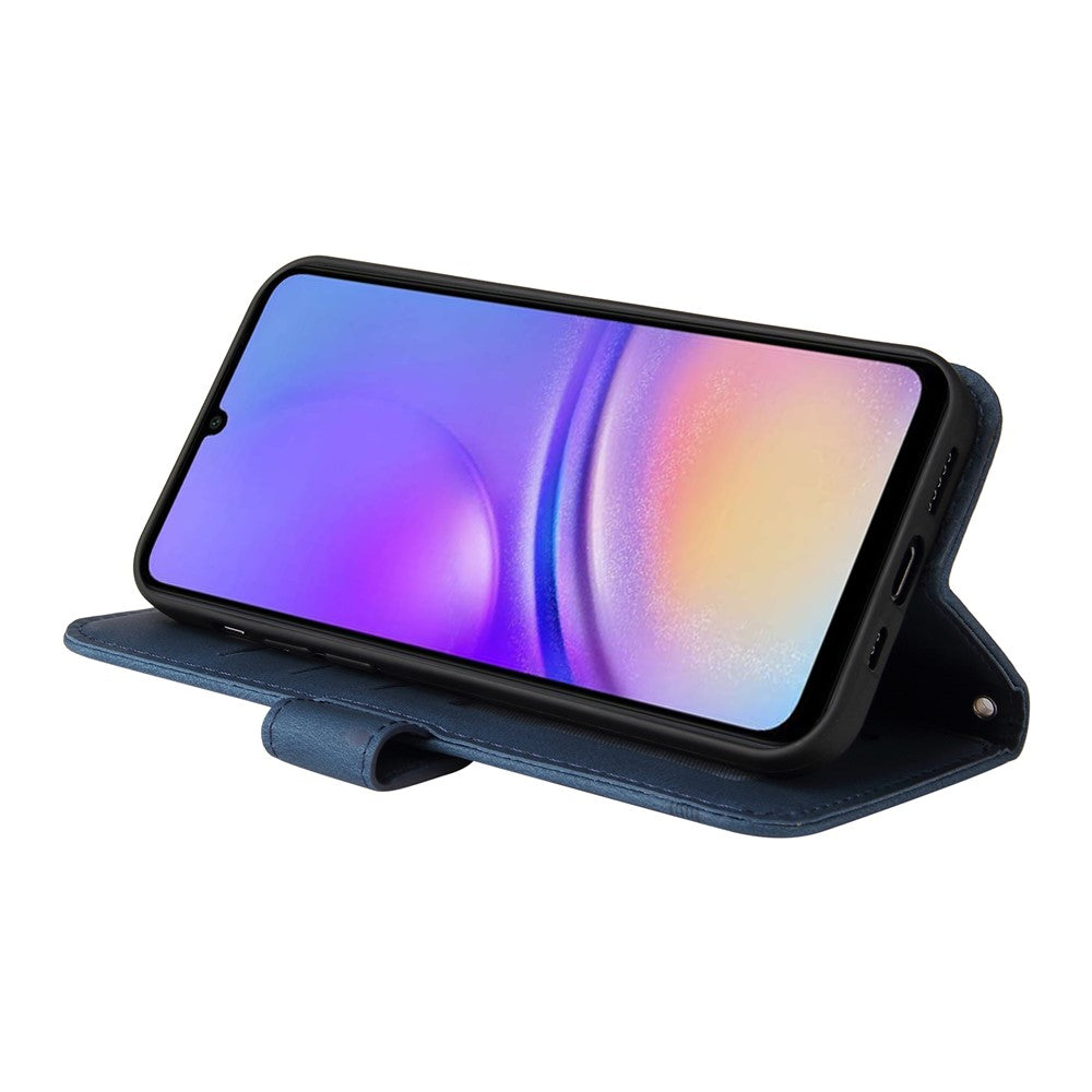 For Samsung Galaxy A05 4G Leather Wallet Cases Skin Touch Phone Cover Stand with Strap