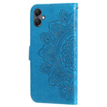 For Samsung Galaxy A05 4G Case Floral Pattern PU Leather Wallet Stand Phone Cover