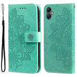 For Samsung Galaxy A05 4G Case Floral Pattern PU Leather Wallet Stand Phone Cover