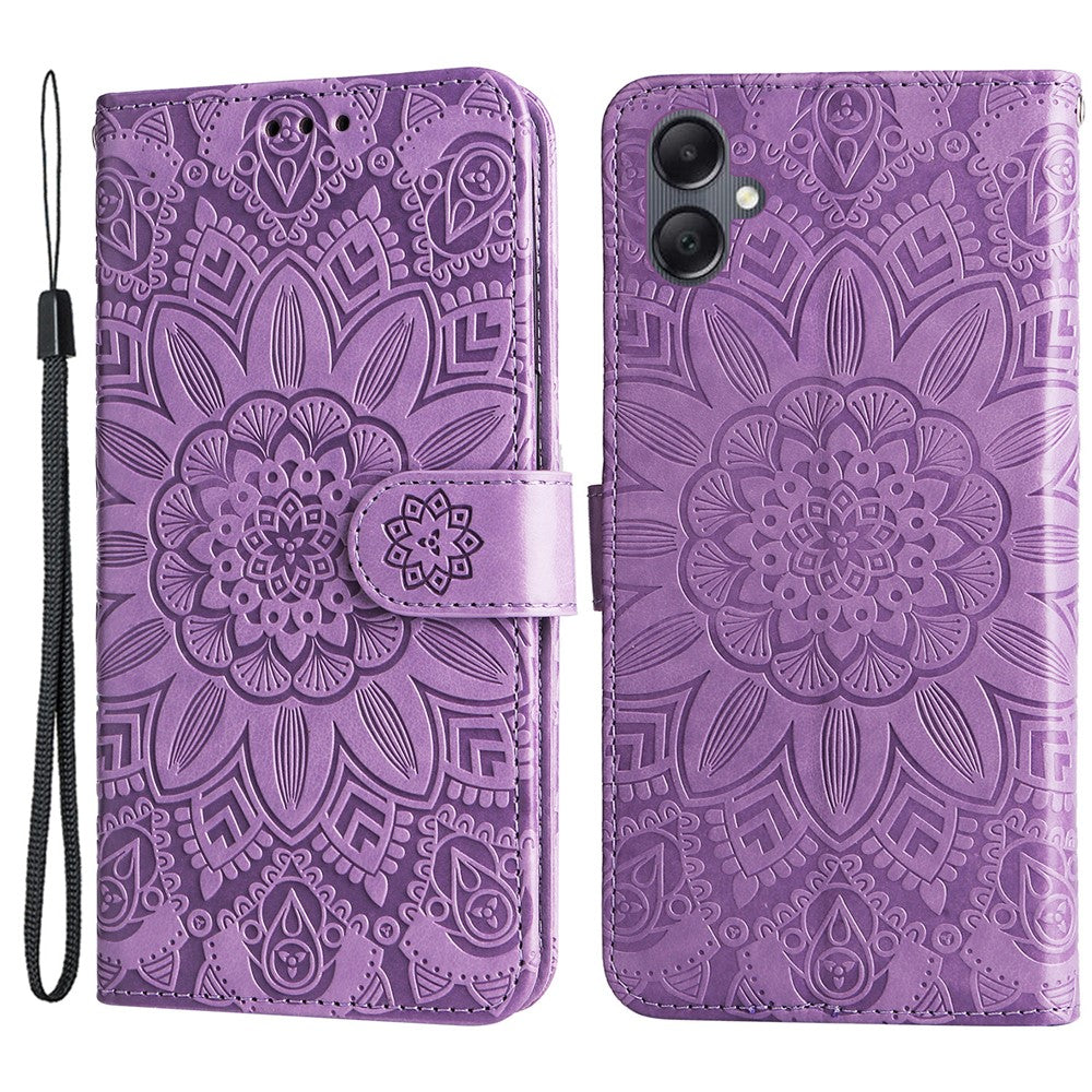 For Samsung Galaxy A05 4G Case Slim-Fit Shell Stand Wallet PU Leather Phone Cover