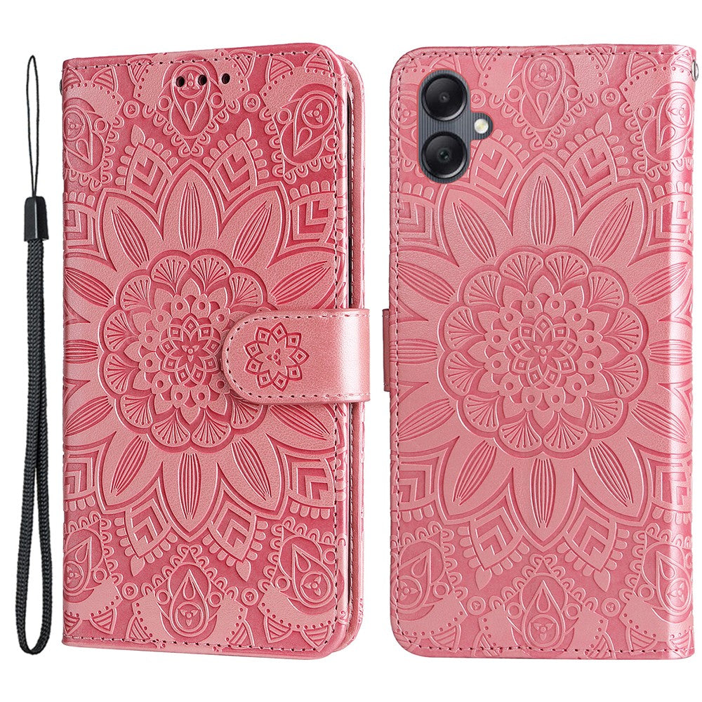 For Samsung Galaxy A05 4G Case Slim-Fit Shell Stand Wallet PU Leather Phone Cover