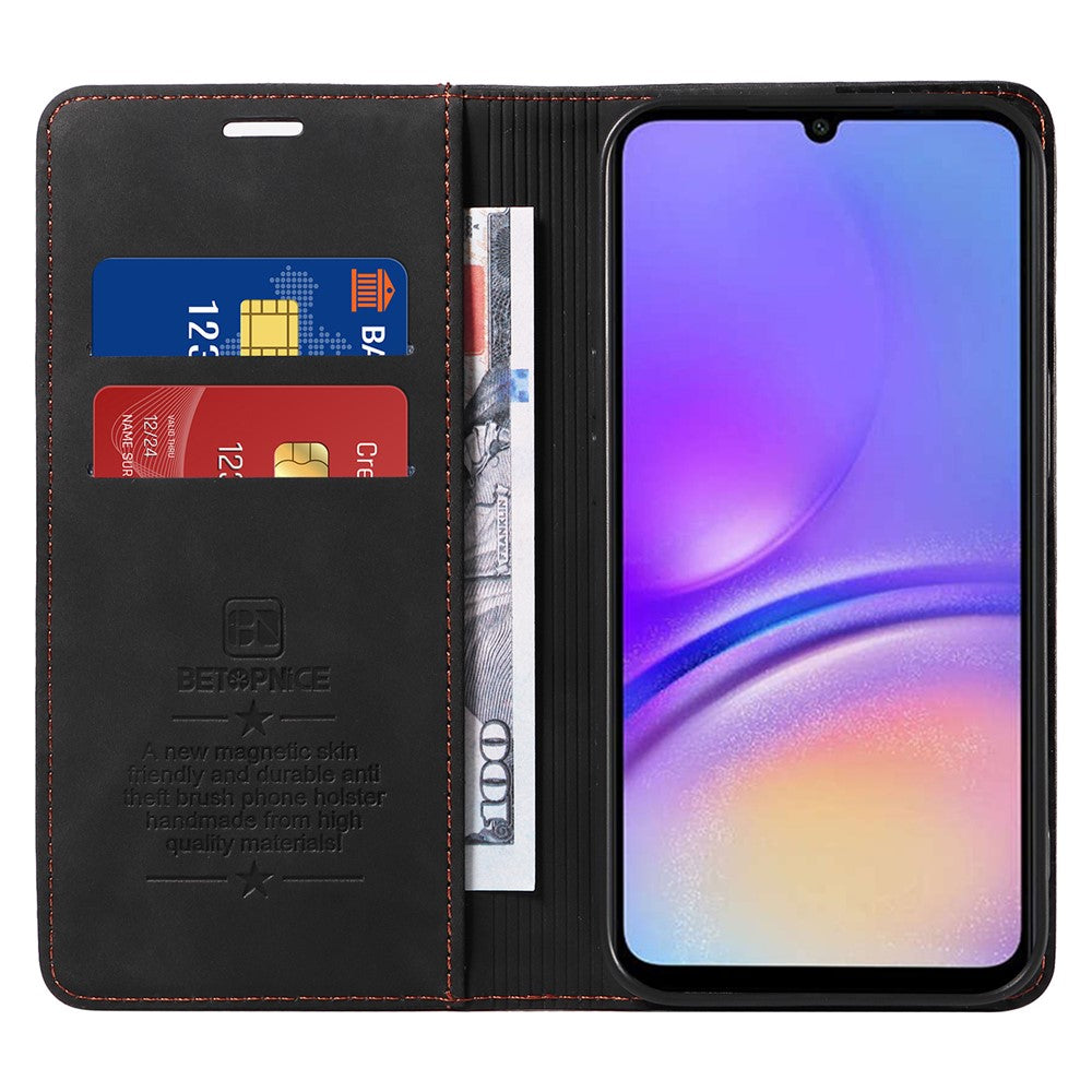 BETOPNICE 003 For Samsung Galaxy A05 4G Case RFID Blocking Wallet Leather Cellphone Cover