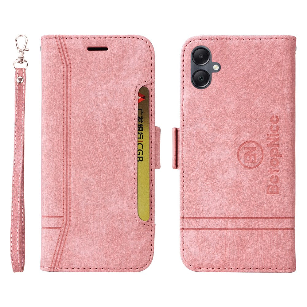 BETOPNICE 001 For Samsung Galaxy A05 4G Case Folding Stand Leather Wallet Phone Cover