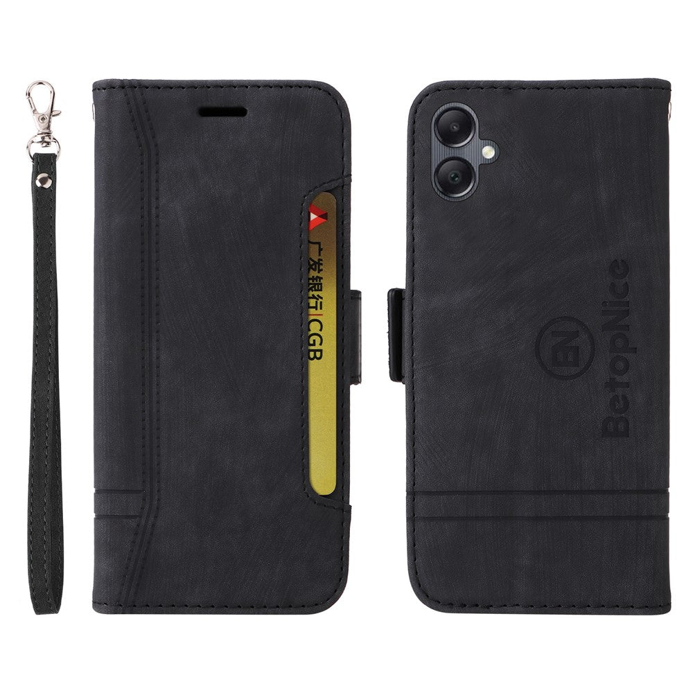 BETOPNICE 001 For Samsung Galaxy A05 4G Case Folding Stand Leather Wallet Phone Cover