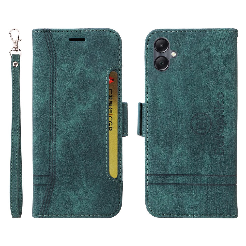 BETOPNICE 001 For Samsung Galaxy A05 4G Case Folding Stand Leather Wallet Phone Cover