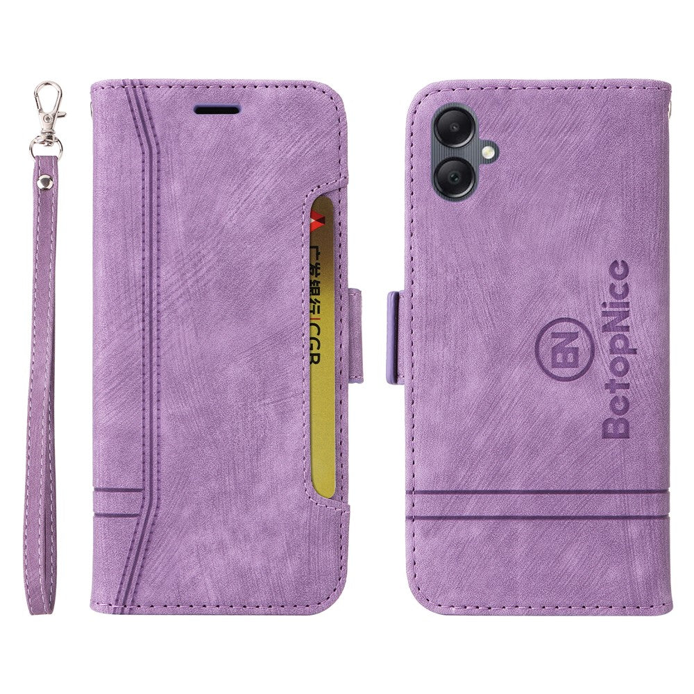 BETOPNICE 001 For Samsung Galaxy A05 4G Case Folding Stand Leather Wallet Phone Cover