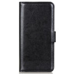 For Samsung Galaxy A25 5G (Global) (161.0 x 76.5 x 8.3mm) Case Crazy Horse Texture Wallet Stand Cover