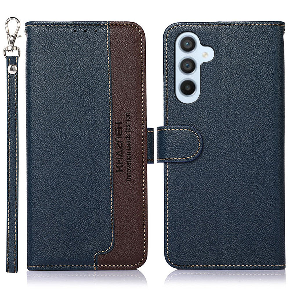 KHAZNEH For Samsung Galaxy A25 5G (Global) (161.0 x 76.5 x 8.3mm) Case Wallet RFID Blocking Phone Cover