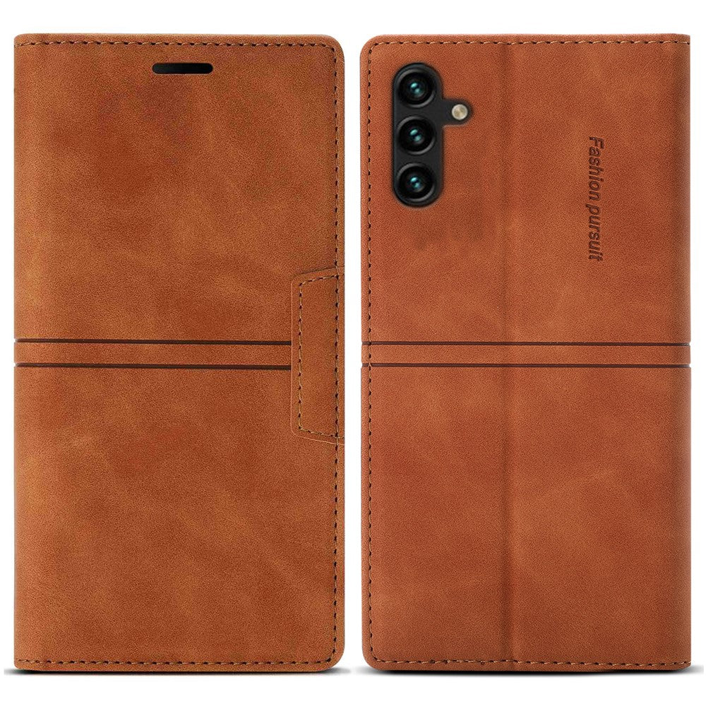 For Samsung Galaxy A15 4G Case Magnetic Auto Closing Leather Flip Phone Cover