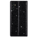 For Samsung Galaxy A05s 4G Case Glittery PU Leather Stand Phone Cover