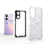 For Honor Play 40 Case Honeycomb Design Anti-scratch Phone Cover
