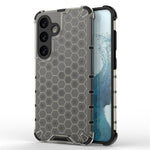 For Samsung Galaxy S24 Case TPU+PC Honeycomb Design Phone Cover