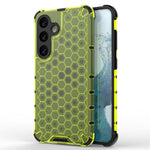 For Samsung Galaxy S24 Case TPU+PC Honeycomb Design Phone Cover