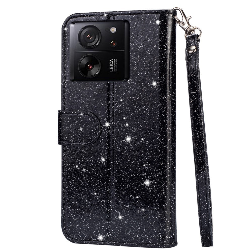 For Xiaomi 13T / 13T Pro / Redmi K60 Ultra Leather Case Zipper Pocket Phone Cover