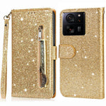 For Xiaomi 13T / 13T Pro / Redmi K60 Ultra Leather Case Zipper Pocket Phone Cover