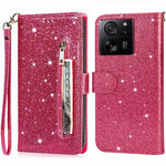 For Xiaomi 13T / 13T Pro / Redmi K60 Ultra Leather Case Zipper Pocket Phone Cover