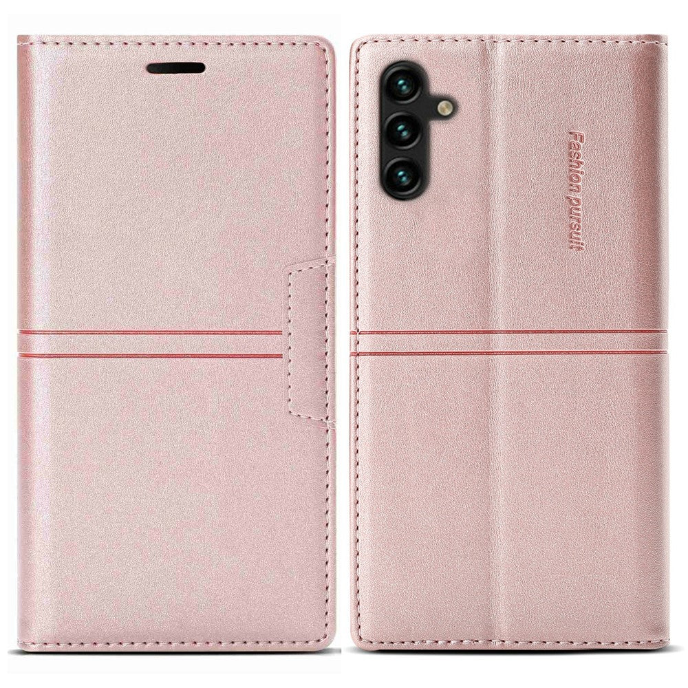 Til Samsung Galaxy A24 4G (162,1 x 77,6 x 8,3 mm) Etui Magnetisk Selvlukkende Telefonpung Cover