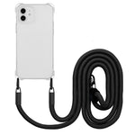 Til iPhone 12 cover Beskyttende Stødsikkert TPU Telefoncover med Snor