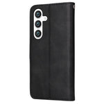For Samsung Galaxy S24+ Case Wallet PU Leather Calf Texture Phone Cover