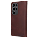 For Samsung Galaxy S24 Ultra Case Flip Stand PU Leather Protective Phone Cover