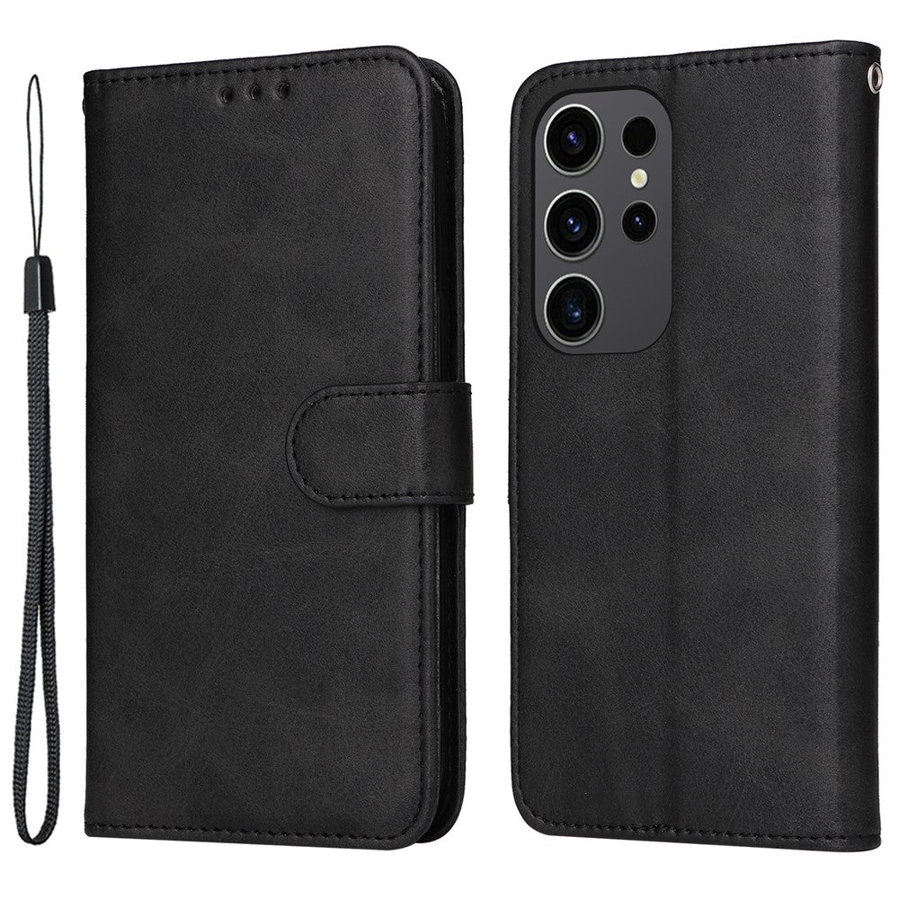 For Samsung Galaxy S24 Ultra Case Flip Stand PU Leather Protective Phone Cover
