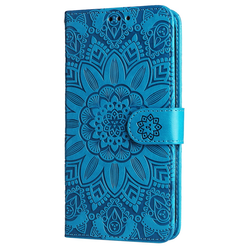 For Samsung Galaxy S24 Case Sunflower PU Leather Magnetic Flip Phone Cover