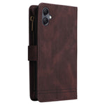 For Samsung Galaxy A05 4G Case Zipper Pocket Wallet Phone Leather Cover