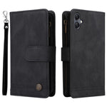 For Samsung Galaxy A05 4G Case Zipper Pocket Wallet Phone Leather Cover
