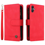For Samsung Galaxy A05 4G Case Zipper Pocket Wallet Phone Leather Cover