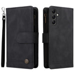 Til Samsung Galaxy A15 5G Cover med Flere Kortlommer Telefoncover med Lynlåslomme