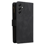 Til Samsung Galaxy A15 5G Cover med Flere Kortlommer Telefoncover med Lynlåslomme