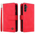 Til Samsung Galaxy A15 5G Cover med Flere Kortlommer Telefoncover med Lynlåslomme