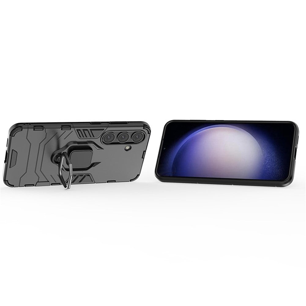 For Samsung Galaxy S24 Case Ring Kickstand Anti-drop Phone Cover