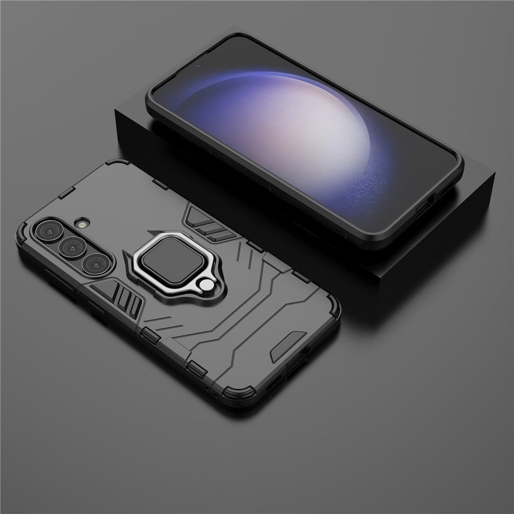 For Samsung Galaxy S24 Case Ring Kickstand Anti-drop Phone Cover