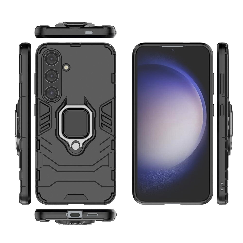 For Samsung Galaxy S24 Case Ring Kickstand Anti-drop Phone Cover