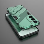 For Samsung Galaxy S24+ Case PC+TPU Phone Cover with Kickstand