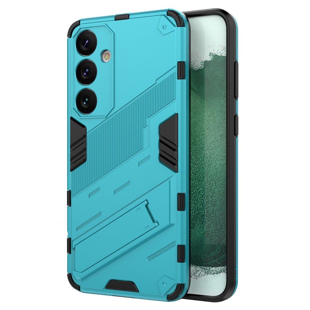 For Samsung Galaxy S24+ Case PC+TPU Phone Cover with Kickstand