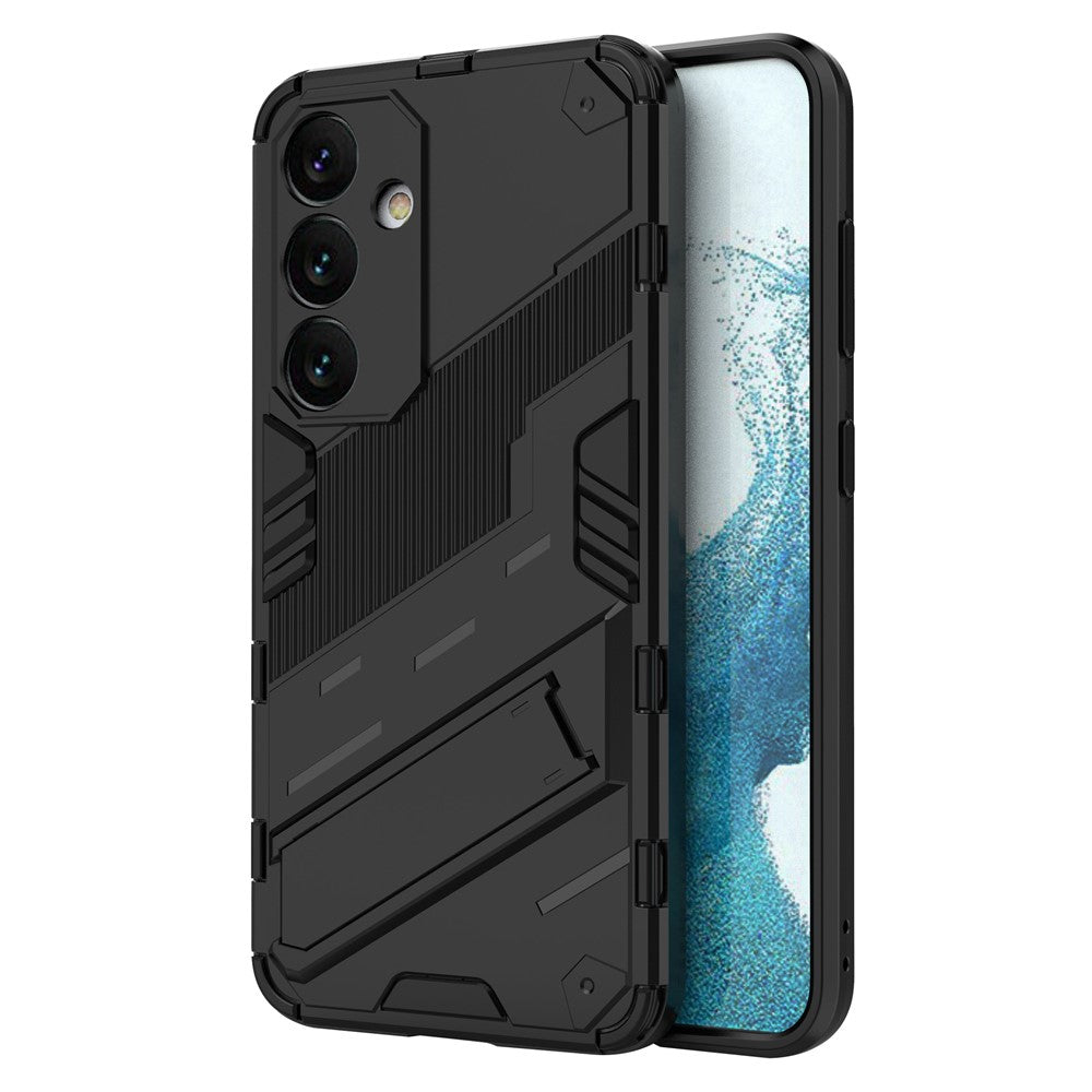 For Samsung Galaxy S24 Case PC+TPU Kickstand Phone Cover