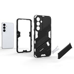 For Samsung Galaxy S24 Case PC+TPU Kickstand Phone Cover