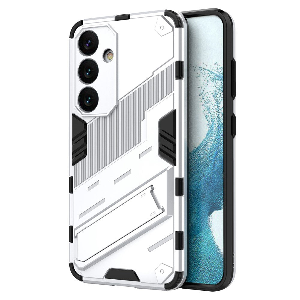 For Samsung Galaxy S24 Case PC+TPU Kickstand Phone Cover