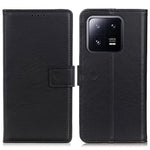 For Xiaomi 14 Case Anti-Scratch Wallet Phone Shell PU Leather Stand Cover