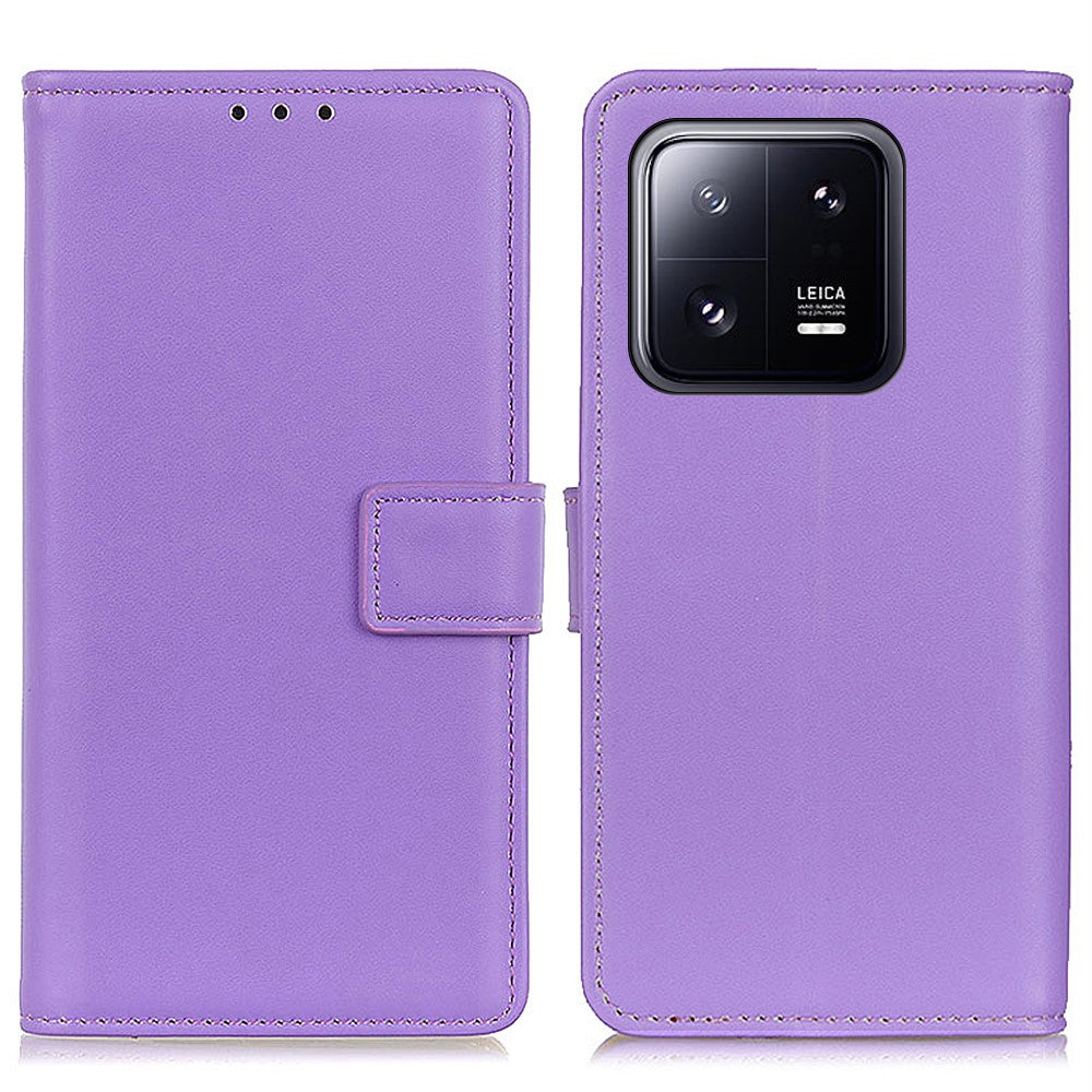 For Xiaomi 14 Case Anti-Scratch Wallet Phone Shell PU Leather Stand Cover
