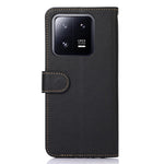 KHAZNEH For Xiaomi 14 Case Leather Phone Cover with RFID Blocking Wallet