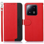 KHAZNEH For Xiaomi 14 Case Leather Phone Cover with RFID Blocking Wallet